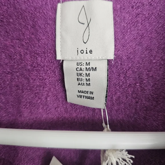 Joie Vibrant Purple Utility Jacket - Picture 6 of 8